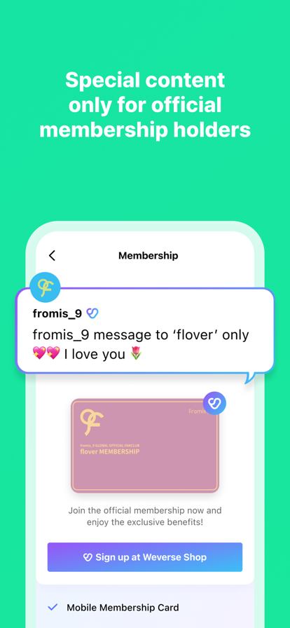 Weverse中文版截图0