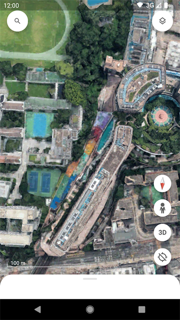 谷歌地球卫星地图