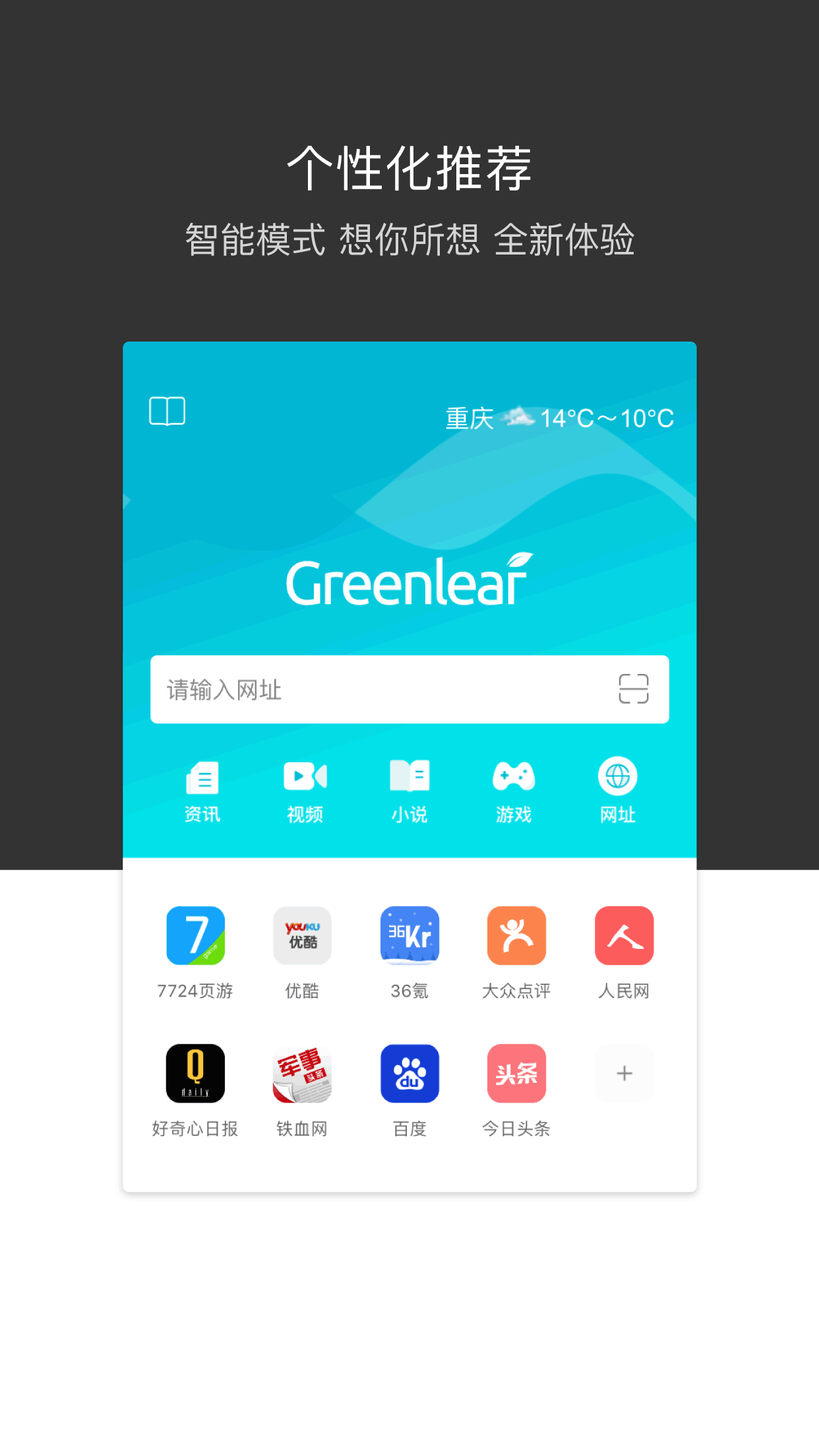绿叶浏览器截图2