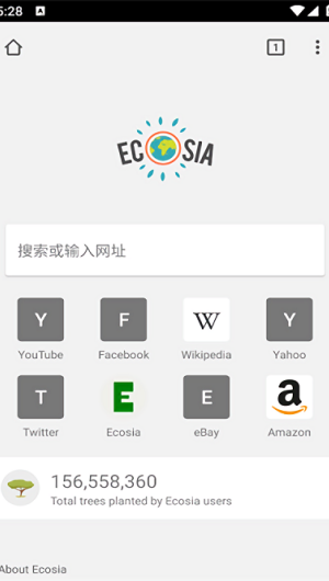 Ecosia浏览器