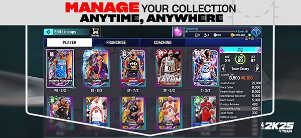 NBA2K25安卓直装版截图4