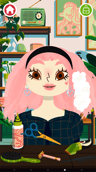 托卡美发沙龙可化妆版