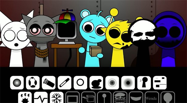 节奏盒子Sprunki腐化版截图2