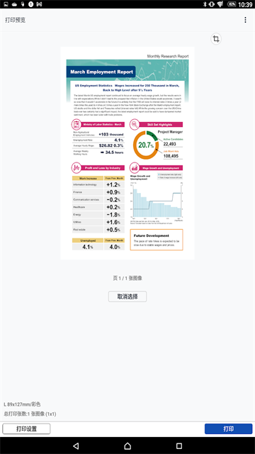 手机佳能打印机截图2