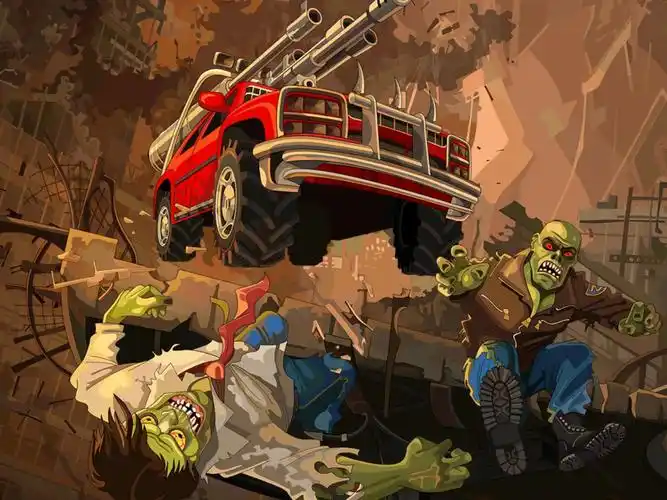 战车撞僵尸游戏最新版本大全