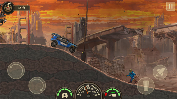 战车撞僵尸3无敌版