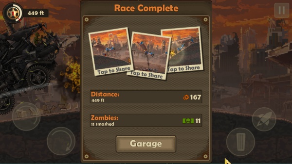 战车撞僵尸3无敌版