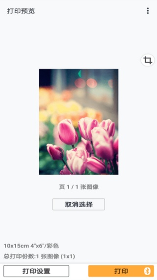 手机佳能打印机