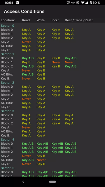Mifare Classic Tool最新版截图3