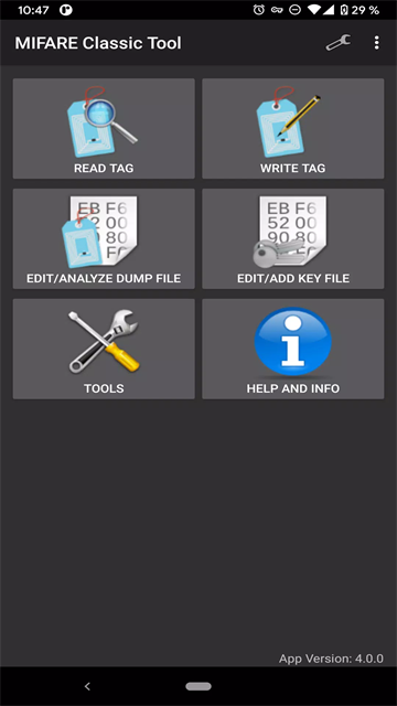Mifare Classic Tool最新版截图5