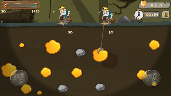 黄金矿工双人疯狂版