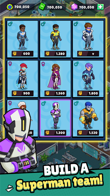 超人学院街机版截图1