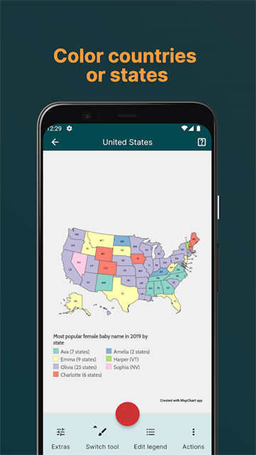 Mapchart中文版截图2