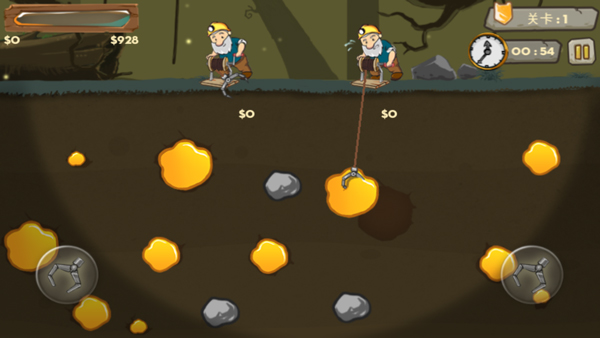 4399黄金矿工双人版