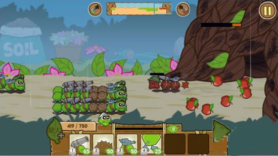 激战毛毛虫军团