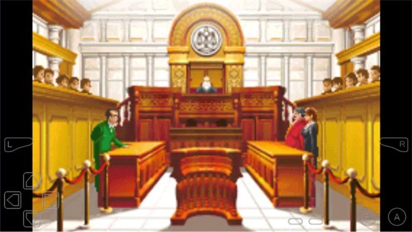 GBA逆转裁判3汉化版截图1