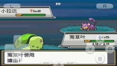 口袋妖怪心金魂银汉化版截图1