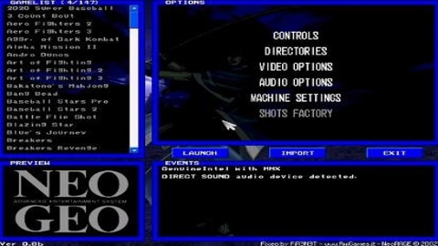 Neogeo模拟器安卓版截图2