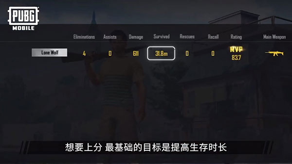 PUBG地铁逃生