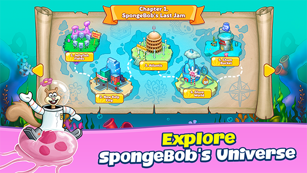 海绵宝宝冒险果酱世界截图1