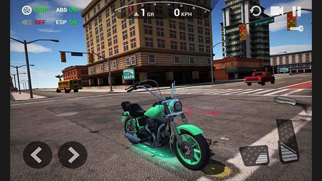 极限摩托车模拟器截图1