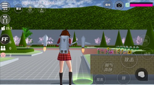 樱花校园模拟器跑酷版