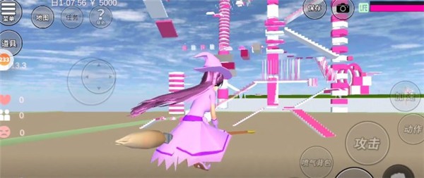 樱花校园模拟器跑酷版