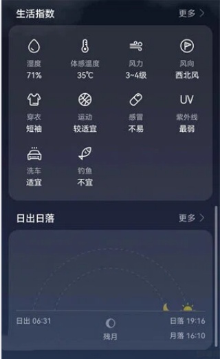 华为天气