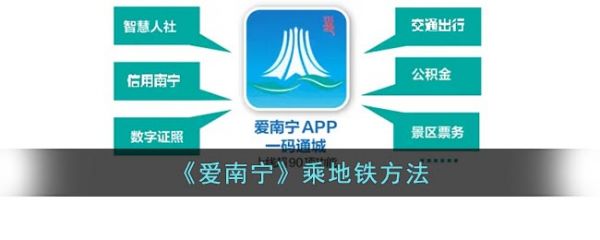爱南宁app怎么直接坐地铁