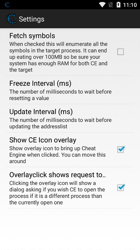 cheat engine手机版截图2