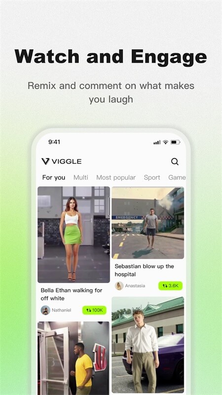 VIGGLE ai截图2