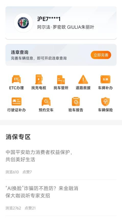 平安车管家