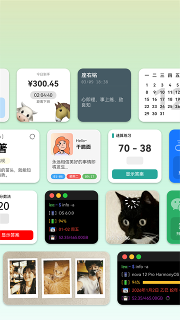 会话微件截图2