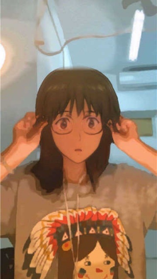 snapchat动漫滤镜