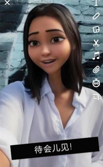 snapchat动漫滤镜