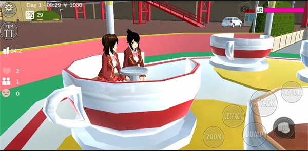 七七酱同款樱花校园模拟器截图2