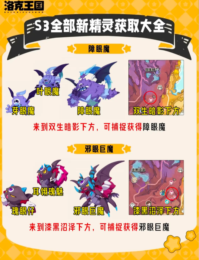 洛克王国世界S3赛季新增精灵获取方式汇总