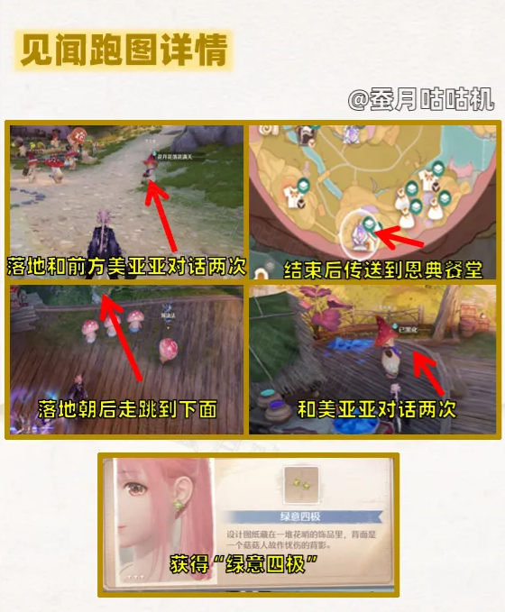 无限暖暖十七岁菇菇的雨季触发任务接取位置