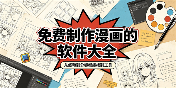 免费制作漫画的软件大全