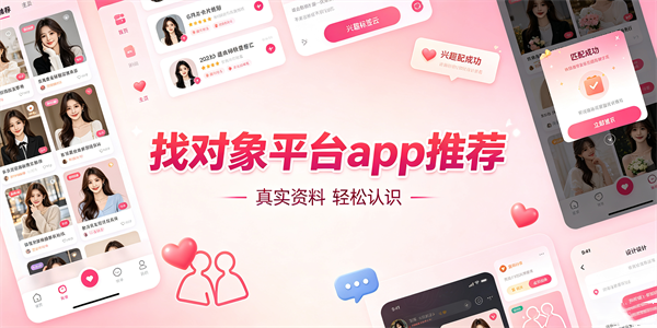 找对象平台app推荐