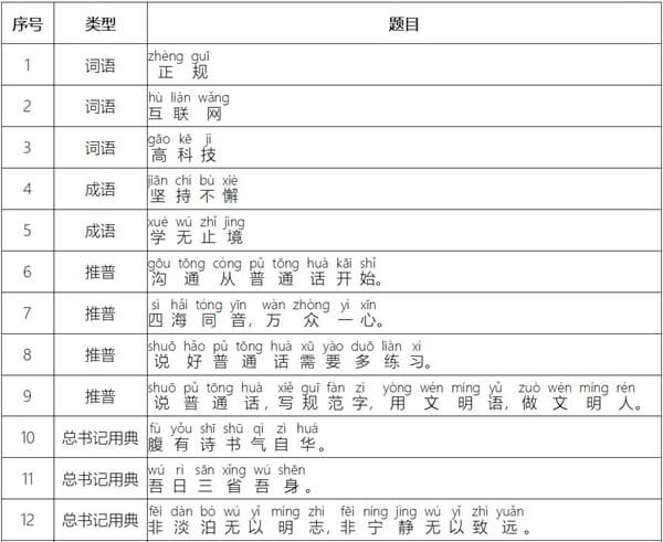 普通话小镇