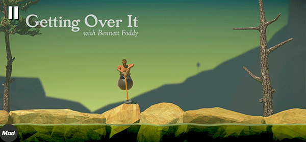 getting over it with