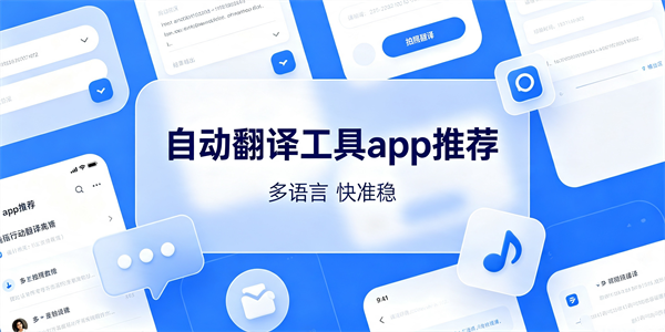 自动翻译工具app推荐