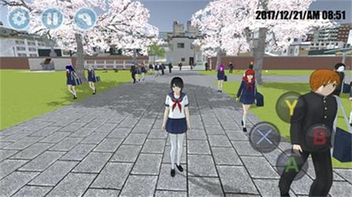 高校模拟器僵尸版