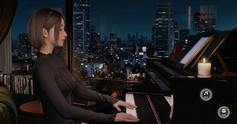 米哈游做AI女友了 BSide:Olivia Lin开启Steam抢先体验