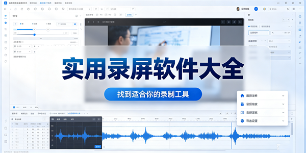 实用录屏软件大全