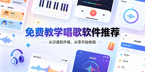 免费教学唱歌软件推荐