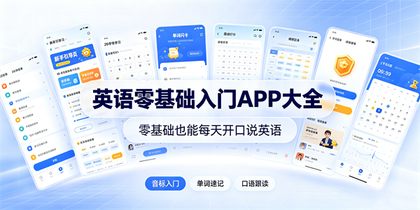 英语零基础入门app软件大全