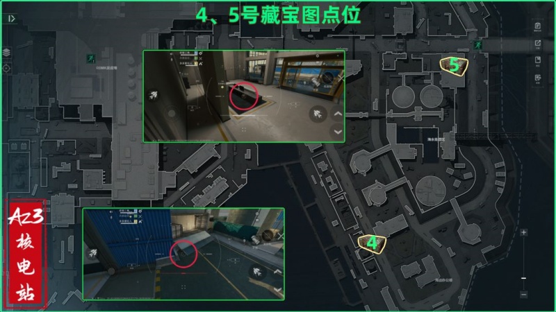 三角洲行动核电站藏宝图点位大全