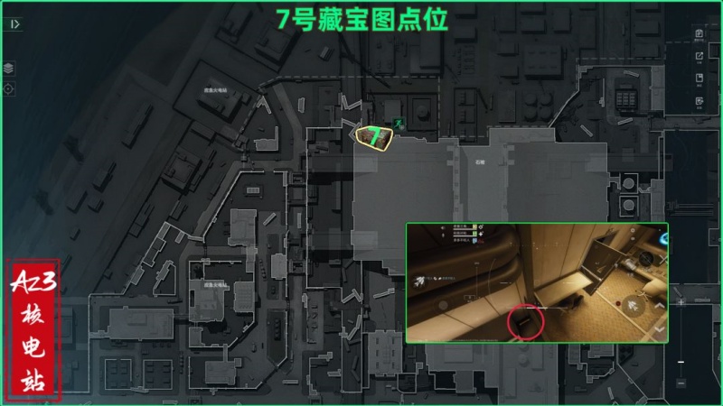三角洲行动核电站藏宝图点位大全